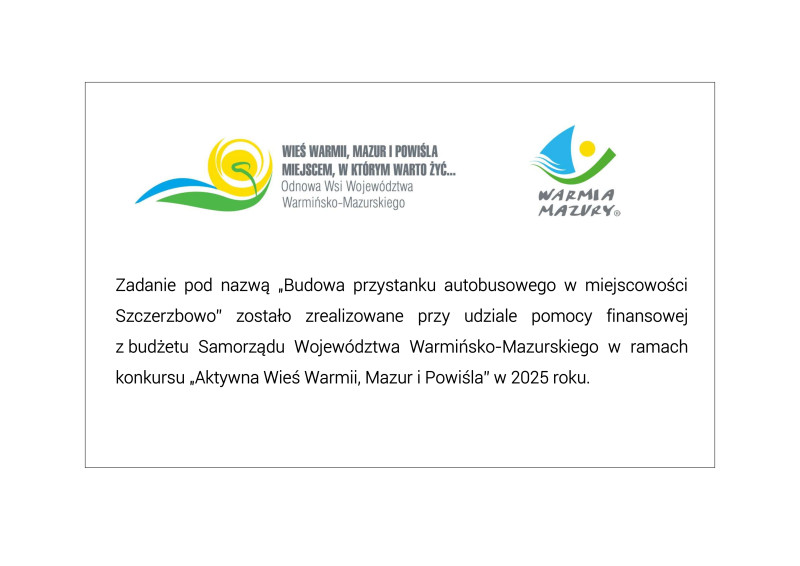 Tablica informacyjna logo