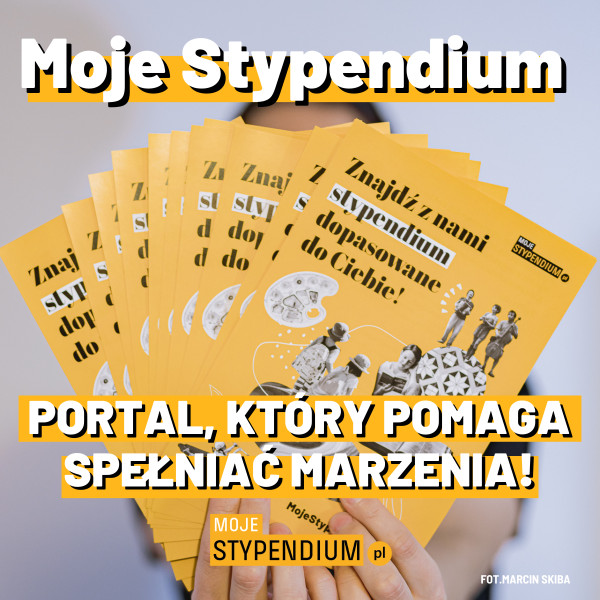 Moje stypendium baner