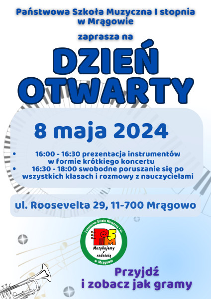 dzień otwarty szkoły muzycznej