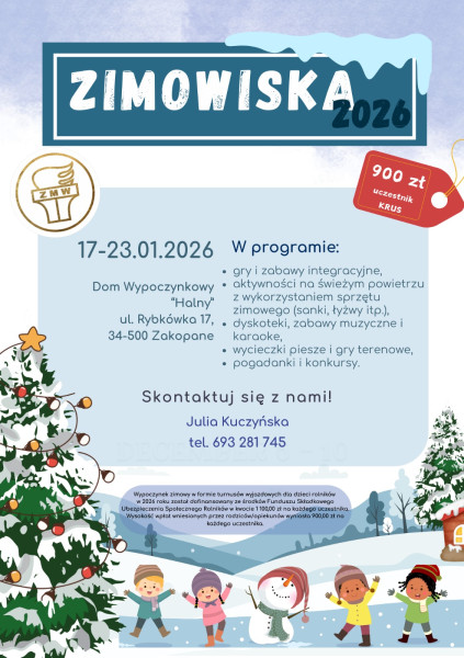 plakat to samo co w treści informacji